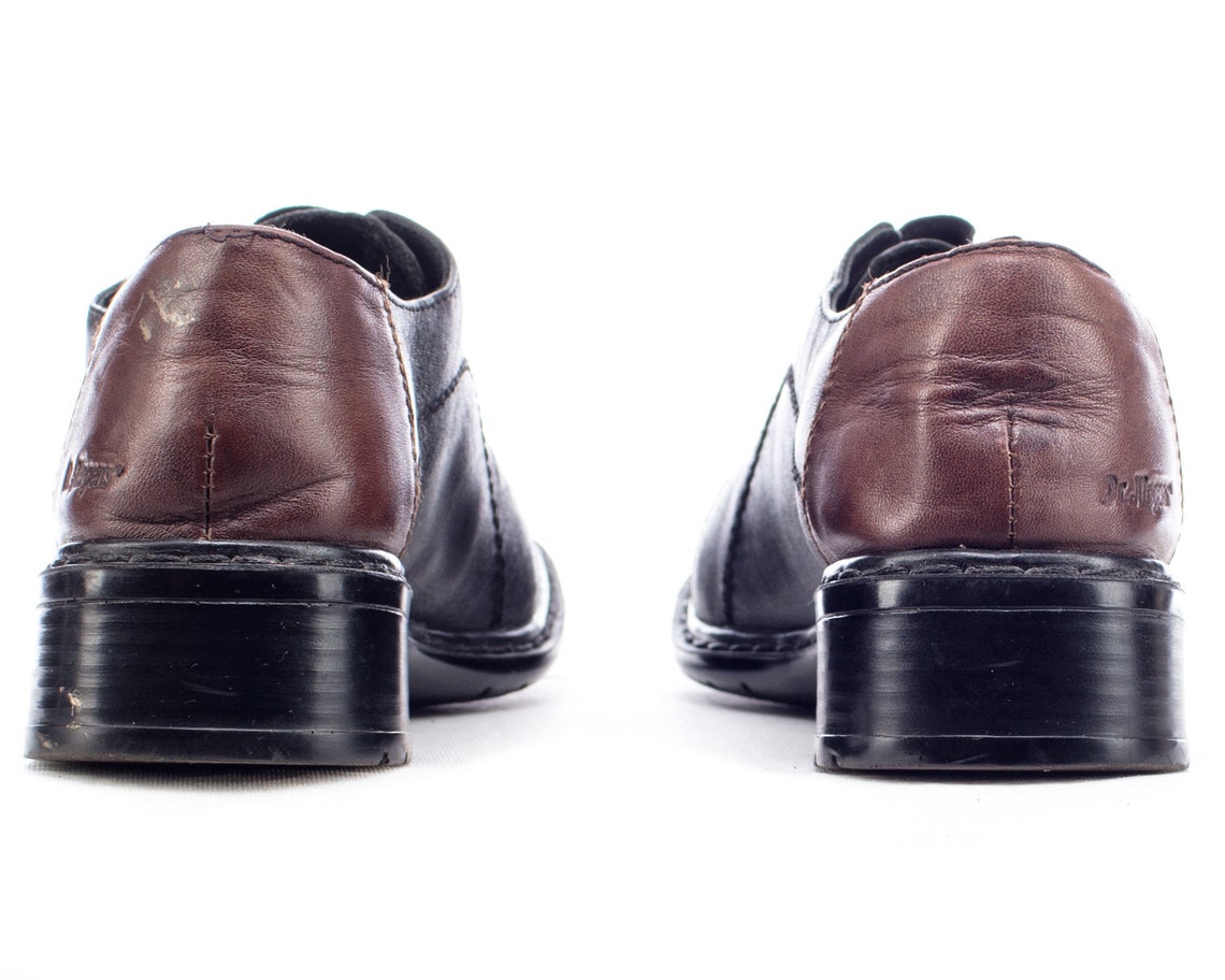 US 6 Antistress Oxfords Shoes Women Two Tone 90s Flat