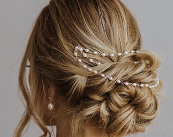 Pearl Hair Chain, Hair Chain Headpiece, Hair Chains Wedding, Silver Hair Chain, Hair Chain Jewelry, Bridal Hair Chain, Pearl Headchain