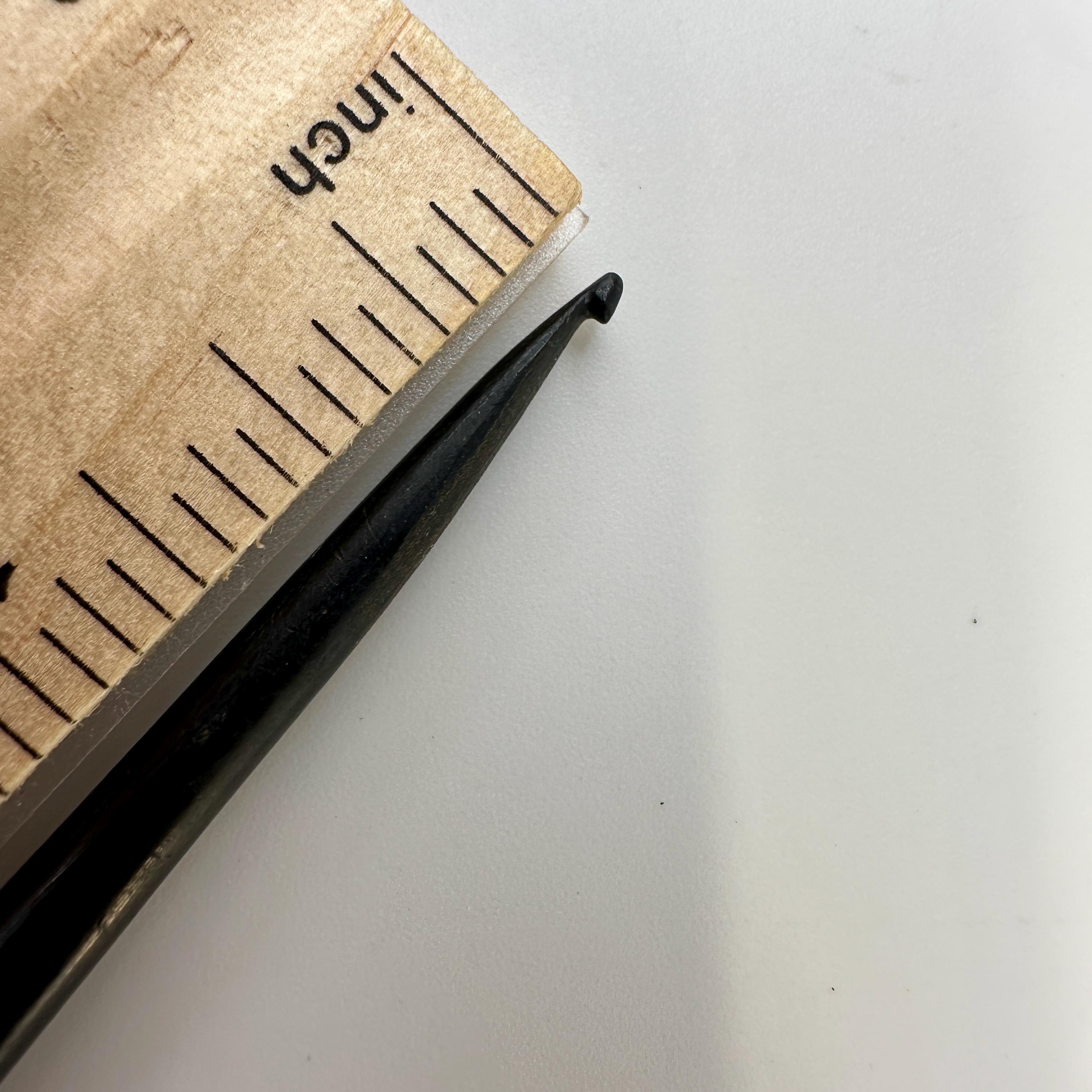 アンティーク木製タンブール刺繍フック 1900年代初頭 レースツール 3.5