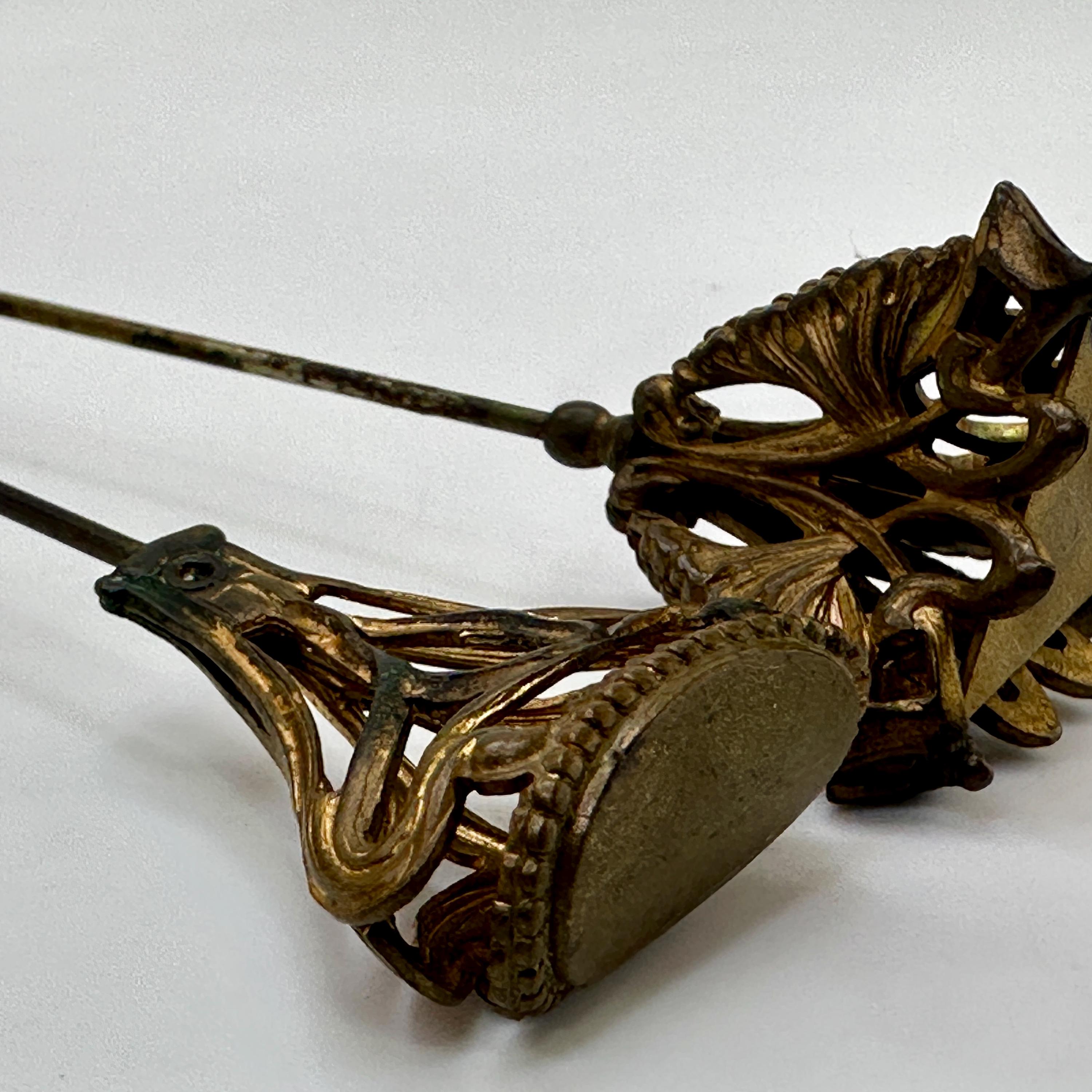 Antique Gold Hatpin - Etsy display picture 1