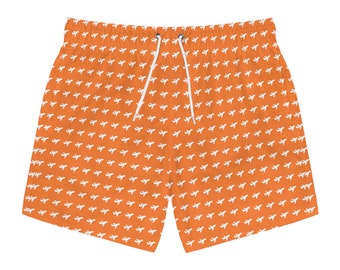 Aviation Swim Trunks (Orange)