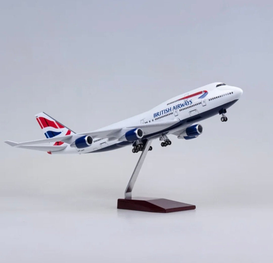 British Airways Boeing B747 Scale 1:160 Resin Model Airline Collection ...