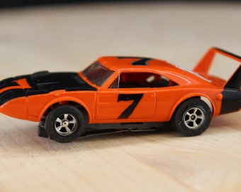 Vintage Aurora AFX Slot Car - Dodge Charger Daytona Superbird