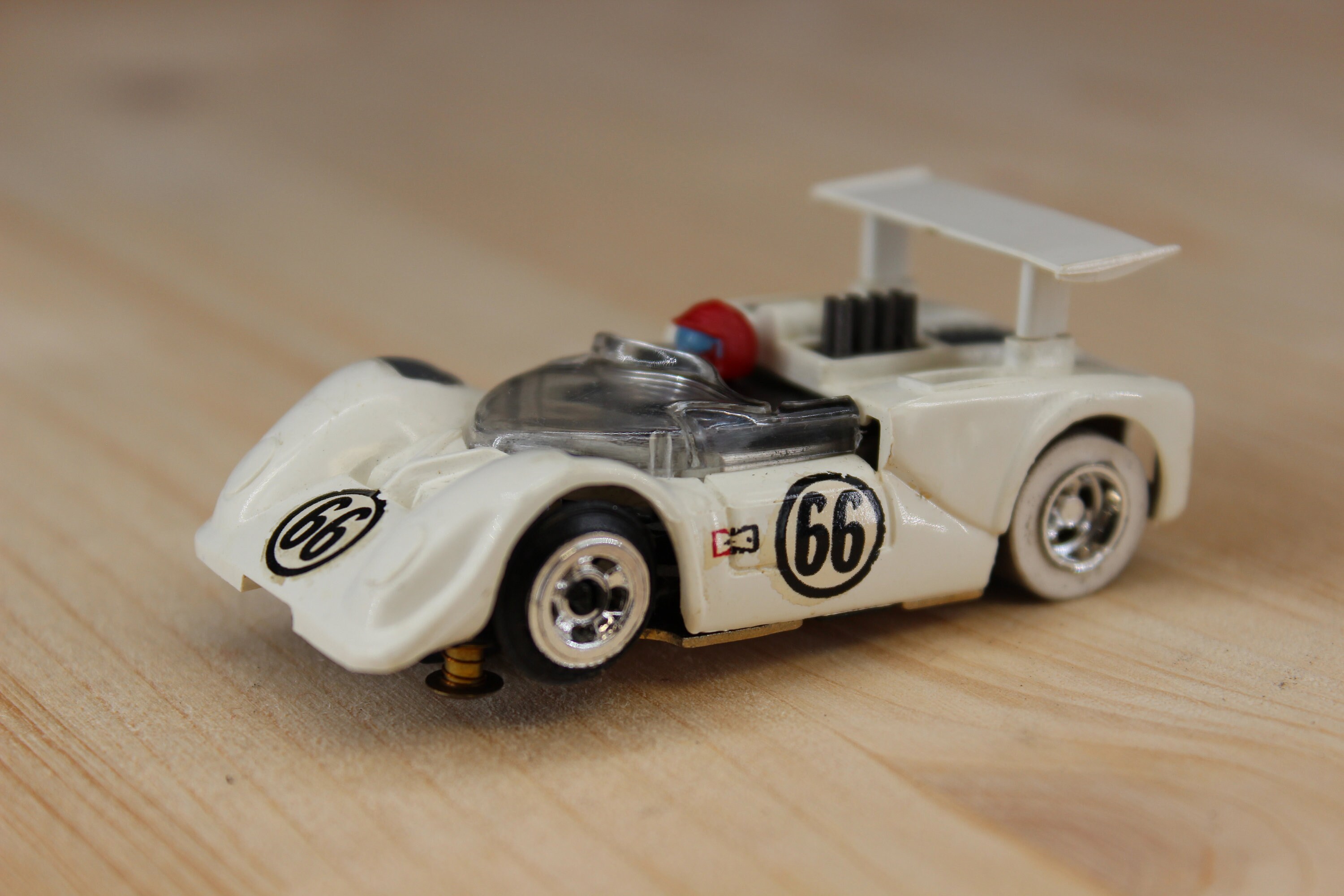 Vintage Tyco Pro Slot Car - Chaparral White - Etsy