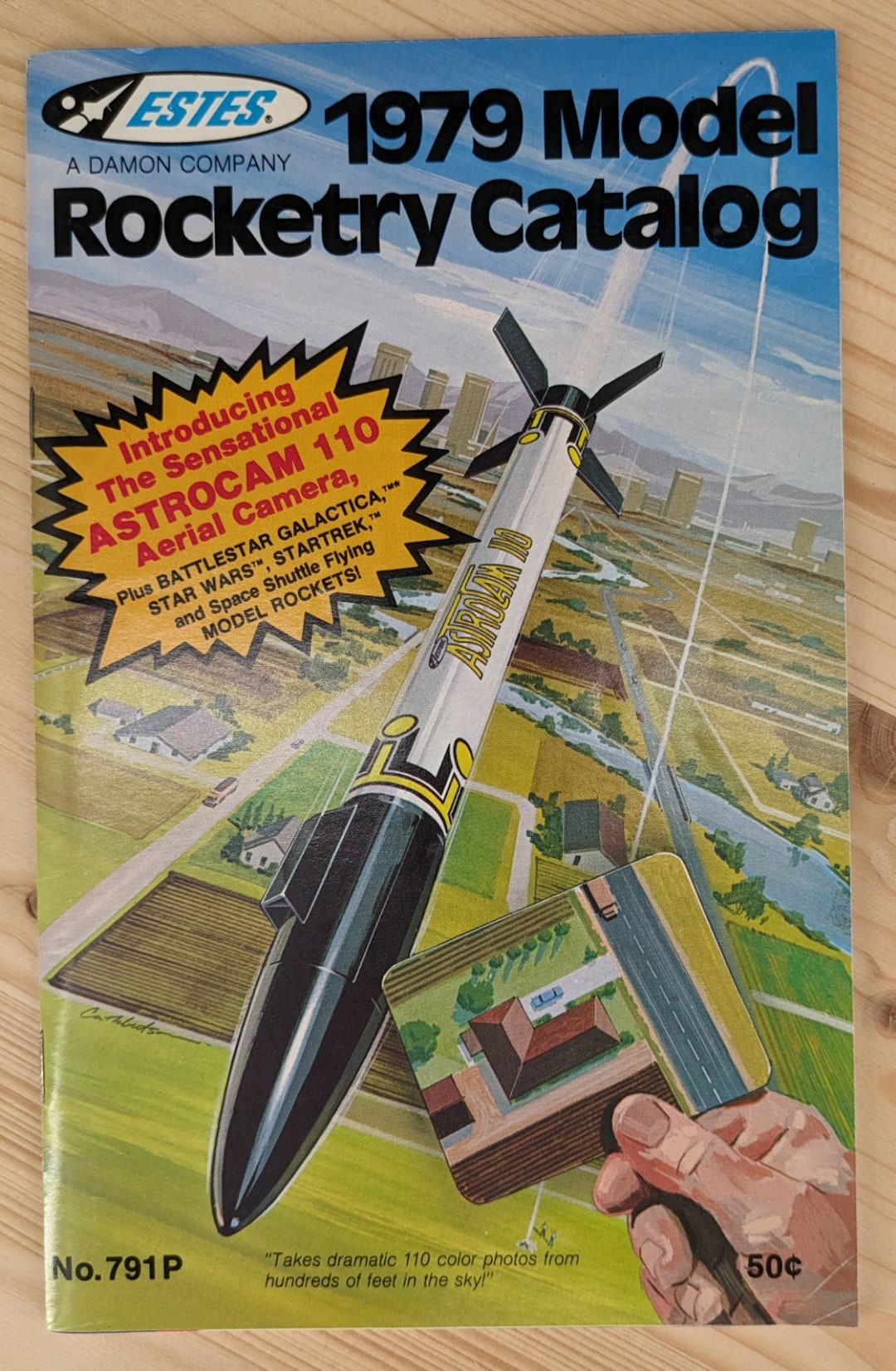 1979 Estes Rocketry Catalog Star Wars, Battlestar Galactica and the