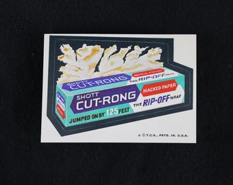 1986 Topps Wacky Packages Oscar Moron Bacon Sticker - Etsy