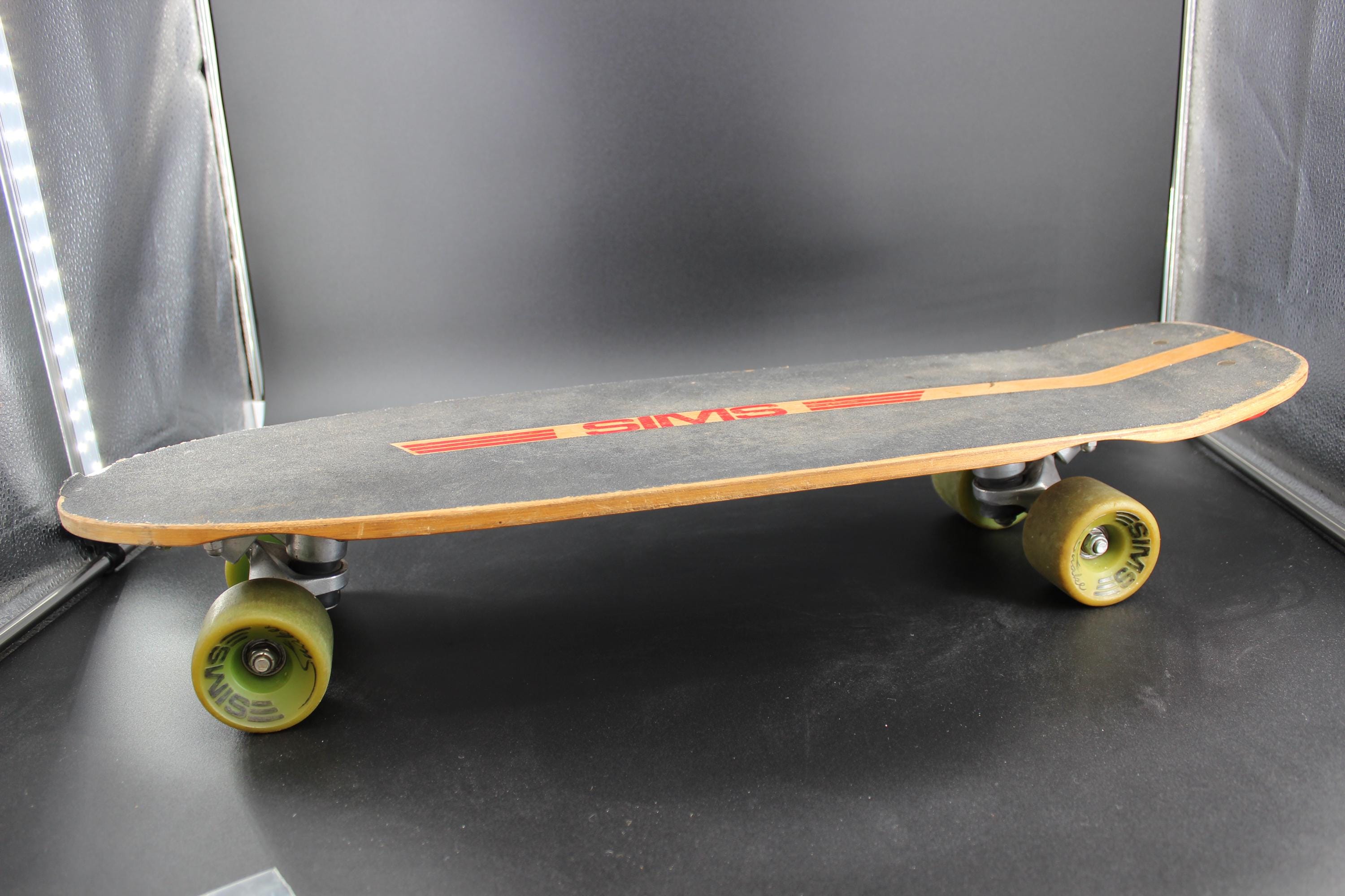 Vintage Sims Lonnie Toft Skateboard, Gullwing Pro Trucks and Sims