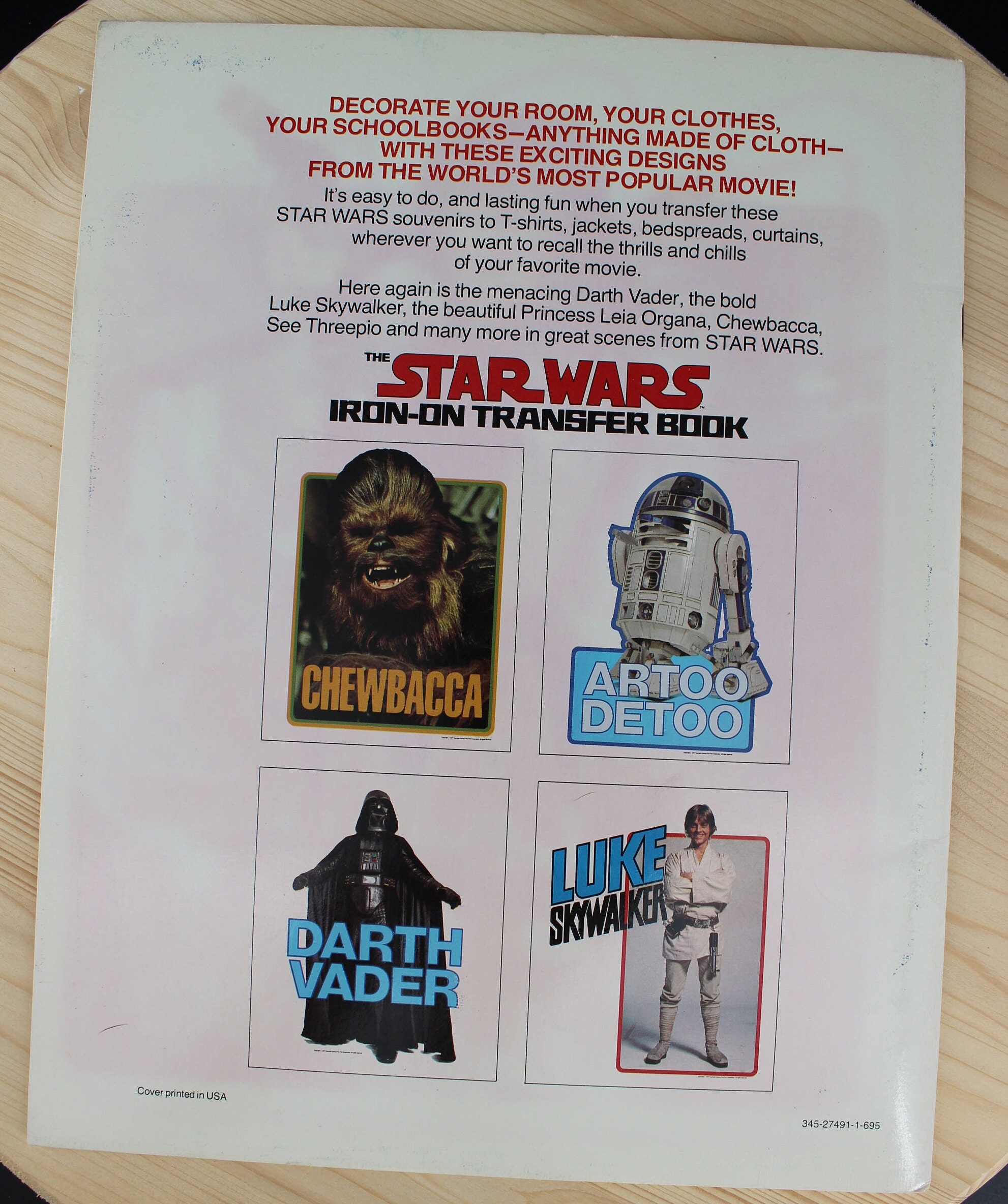 スター・ウォーズ　アイロン・プリント ペーパーバック – 1977 スター・ウォーズ アイロン・プリント ペーパーバック – 1977