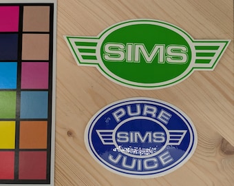 Sims Staab Skateboard Sticker Old School Vintage Classic 70s 80s
