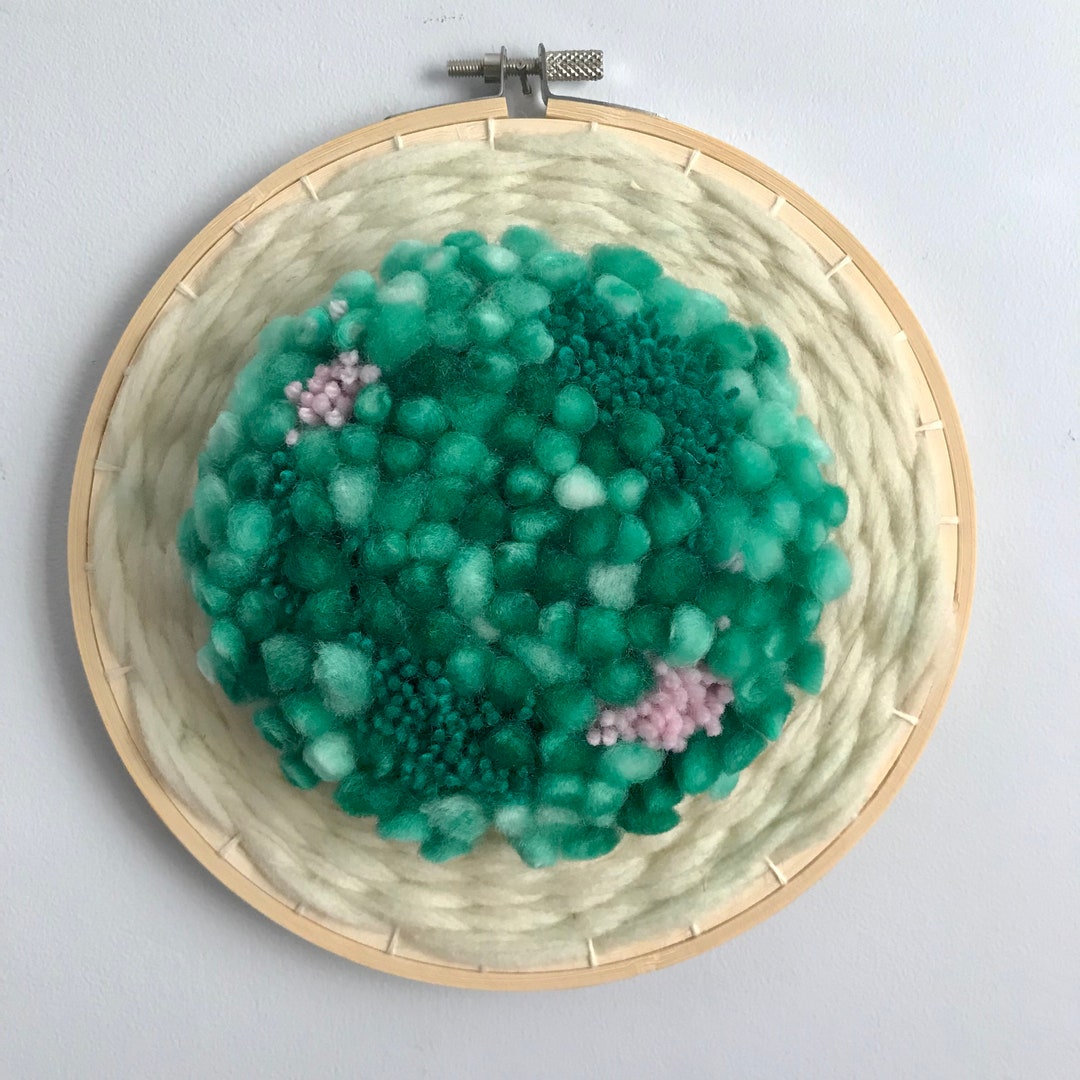 SOFT 7in Woven Wall Decor Boho Bedroom Decor Fiber Art Etsy