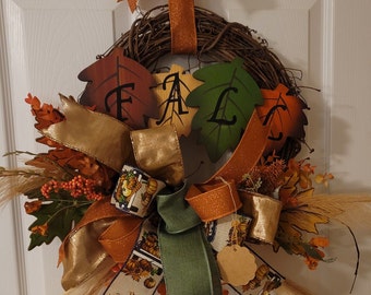 Fall Grapevine Wreath