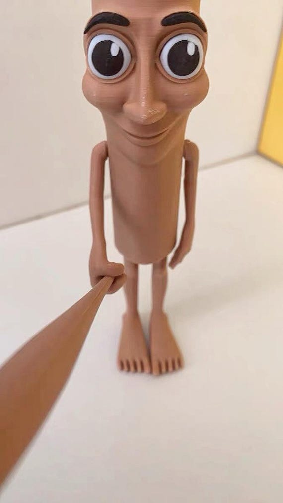 Tung Tung Tung Sahur Figures, Funny Desktop Decor, Trendy Meme Collectible, Cool Toy Gift for Boys, Internet Culture Decor, Tiktok Culture