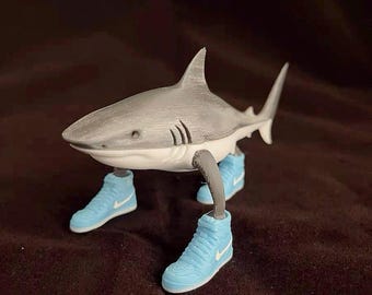 Tralalero Shark Figurine: Funny Brainrot Meme Collectible