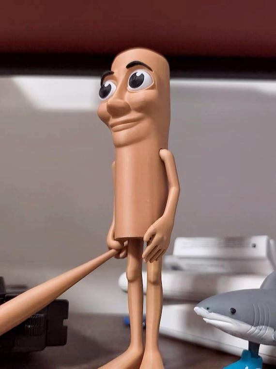 Tung Tung Tung Sahur Figures, Funny Desktop Decor, Trendy Meme