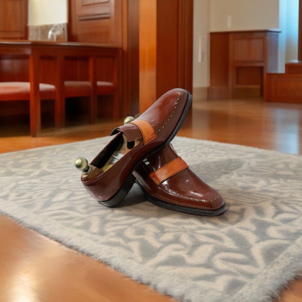 Men's Handmade Loafer Shoes - Custom Craftsmanship, Genuine Leather | Shop Now