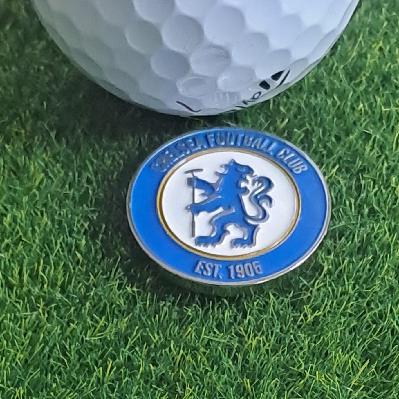 Chelsea Themed Golf Ball Marker