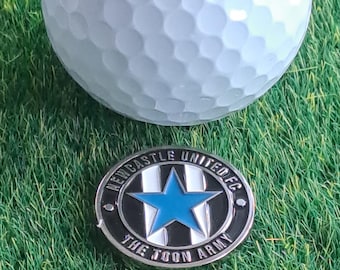 Newcastle Utd Themed Golf Ball Marker