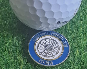 Leeds Utd Themed Golf Ball Marker