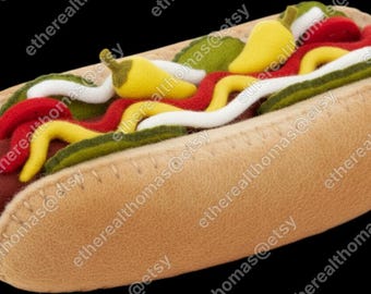 Digital Image of a Chicago dog
