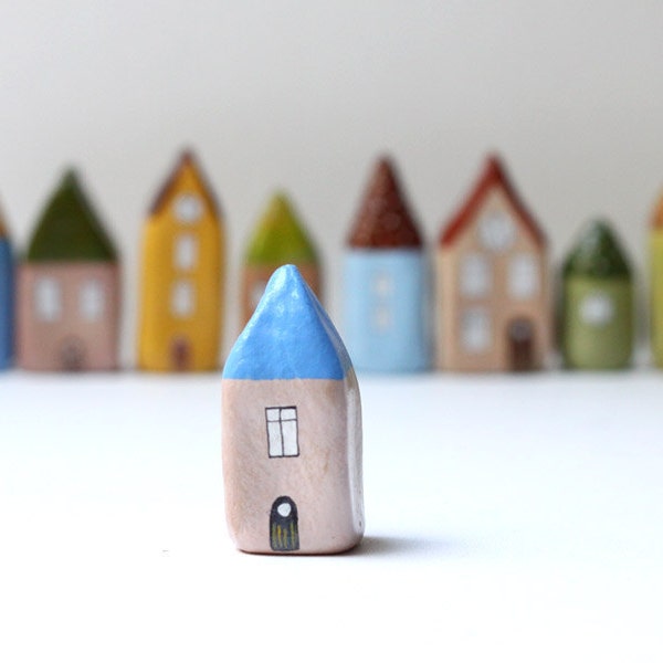 Little Home No 123 - little decorative clay house