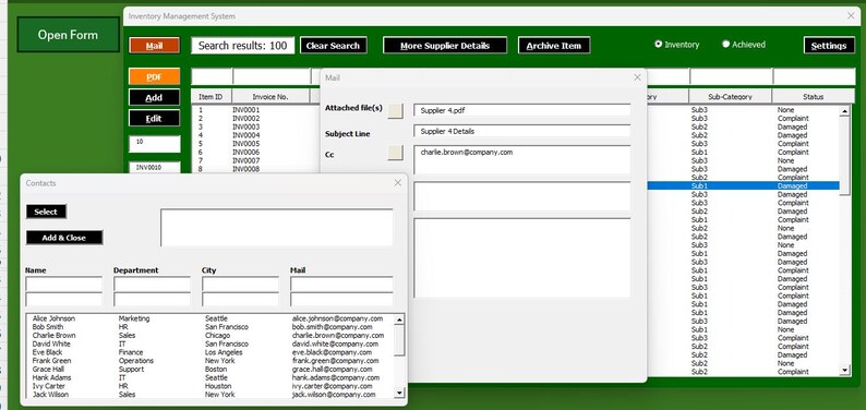 Inventory Management System - Etsy