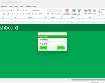 LockBook: Secure Excel Password Login System