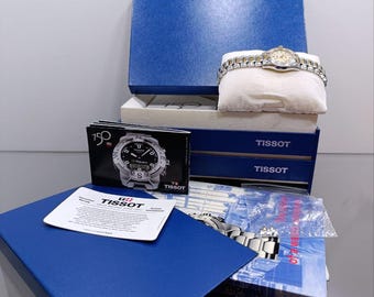 Vintage Tissot PR 100 Unisex Watch - Two-Tone - 36mm