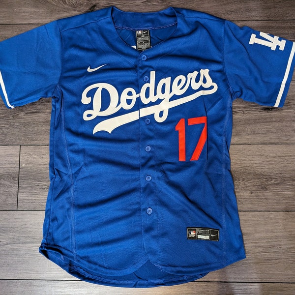 Shohei Ohtani #17 Los Angeles Dodgers 2024 BLUE Home Alternate Baseball Jersey NWT