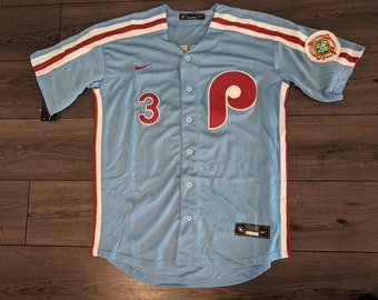 Bryce Harper #3 Philadelphia Phillies Blue Baseball Jersey