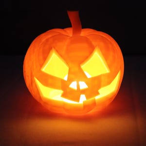 Autumn Glow Jack O&#39; Lantern Tealight for Festive Home Decor