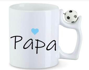 Vatertag, Papa , Tasse, Kaffee, Tee, Fußball