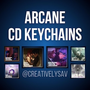 Arcane Song CD Keychain
