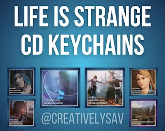 Life is Strange CD Keychain