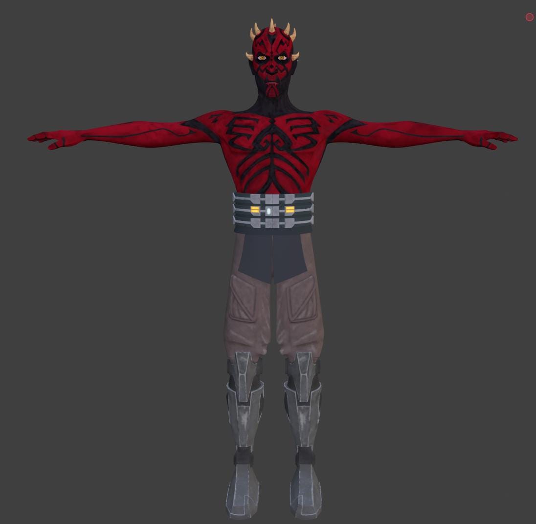 Darth Maul (clone Wars) Rig - Etsy