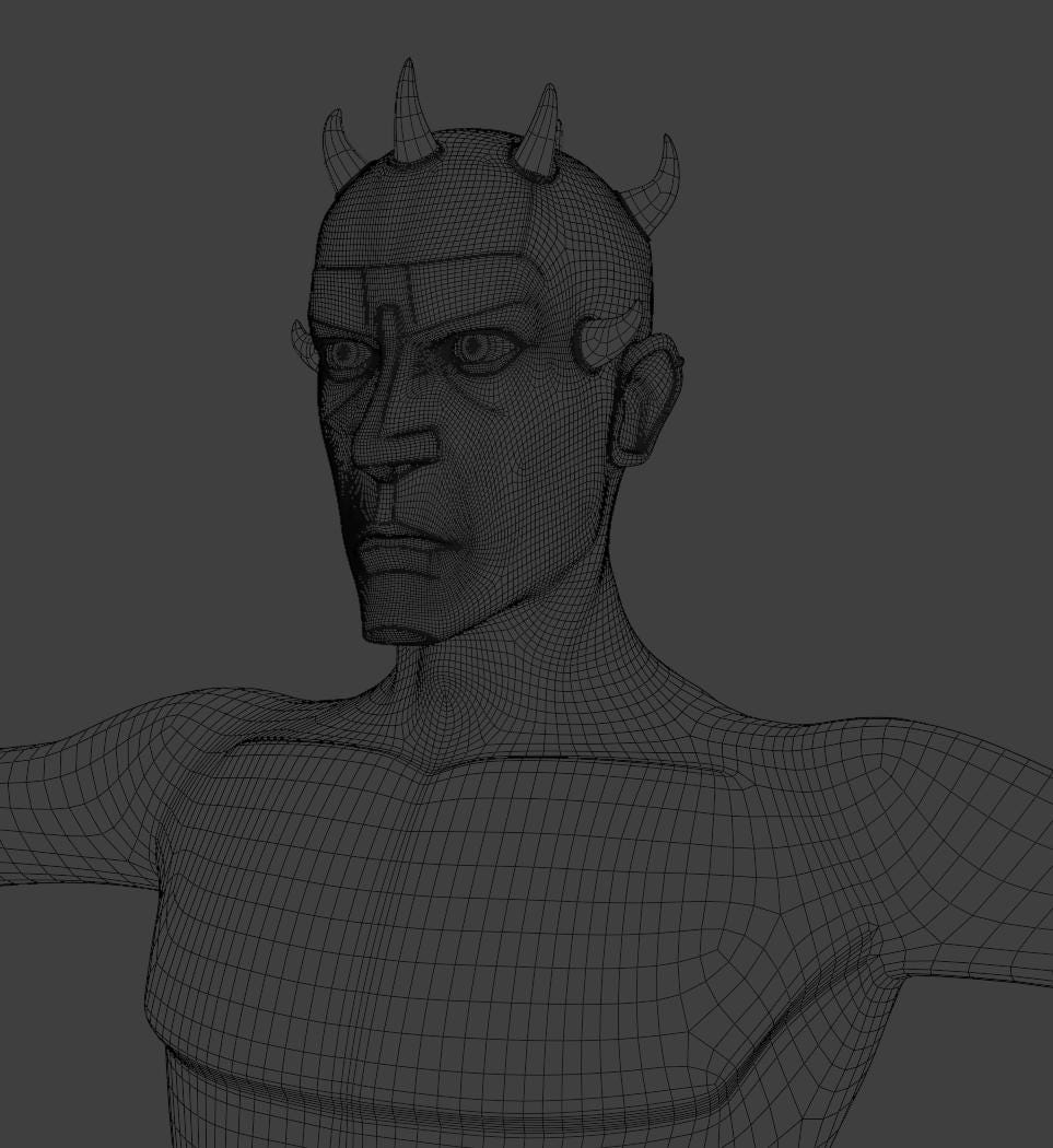 Darth Maul (clone Wars) Rig - Etsy