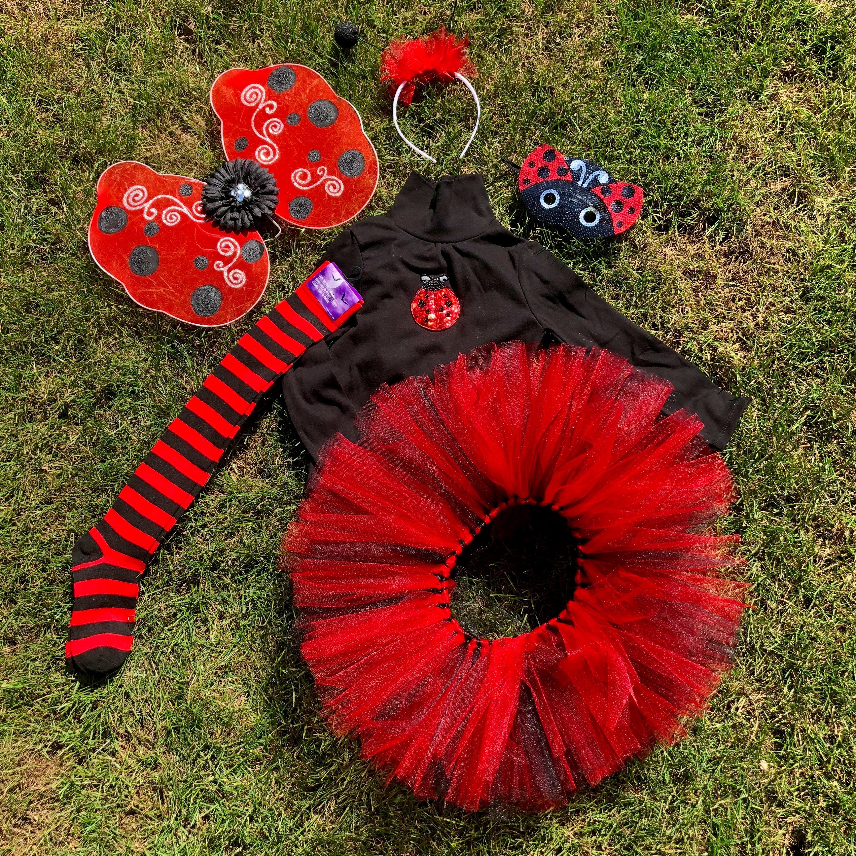 Tamaño 5T Ladybug Tutu Traje para Halloween o Vestir Alas - Etsy México Tamaño 5T Ladybug Tutu Traje para Halloween o Vestir Alas - Etsy México