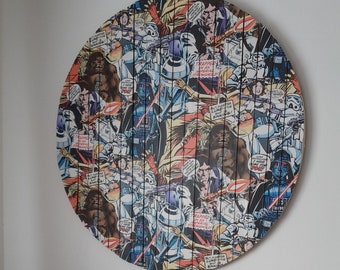 Star wars Head board mural