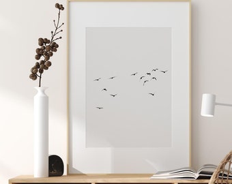 Coastal Beach Print | bird print | Accent prints |  Nordic Poster | Seagulls | Home Decor | Oceanic | Poster prints