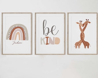 nursery wall art personalised