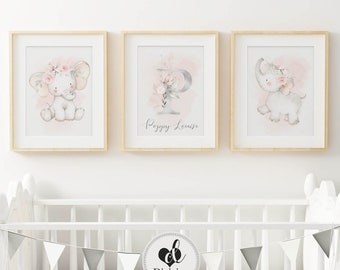 personalised nursery art