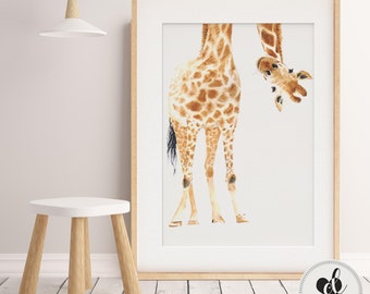 giraffe nursery theme