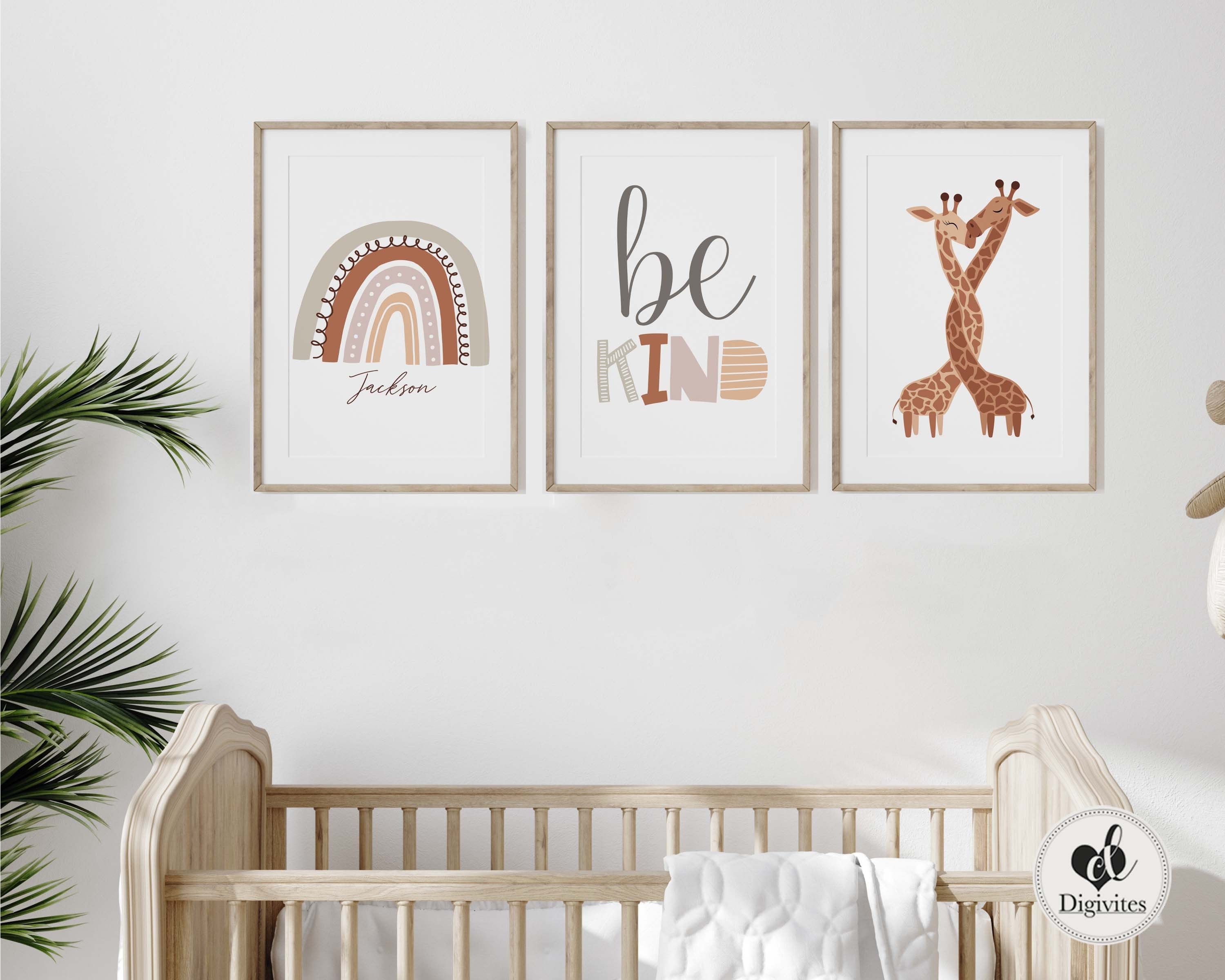 Neutral rainbow store nursery