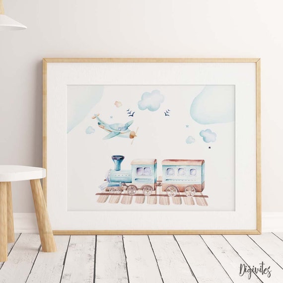 boy nursery artwork