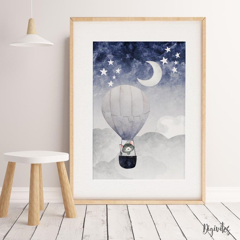 Baby Boy Nursery Wall Art Prints. Baby Nursery Decor. Etsy