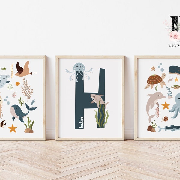 Ocean Theme Nursery Etsy