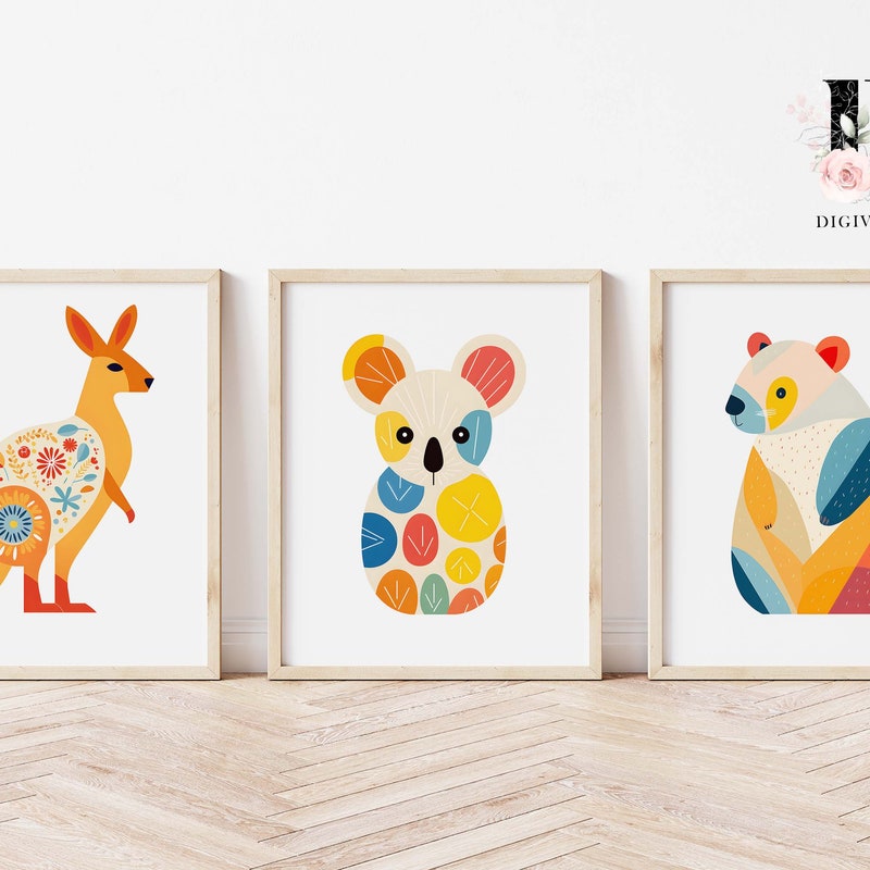 Animal Art for Kids - Etsy