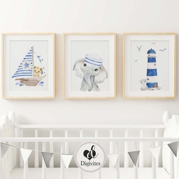 Lighthouse Nursery Etsy