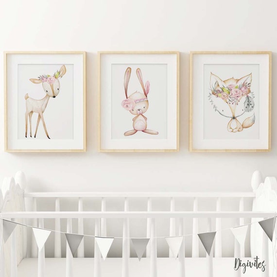 girl nursery artwork