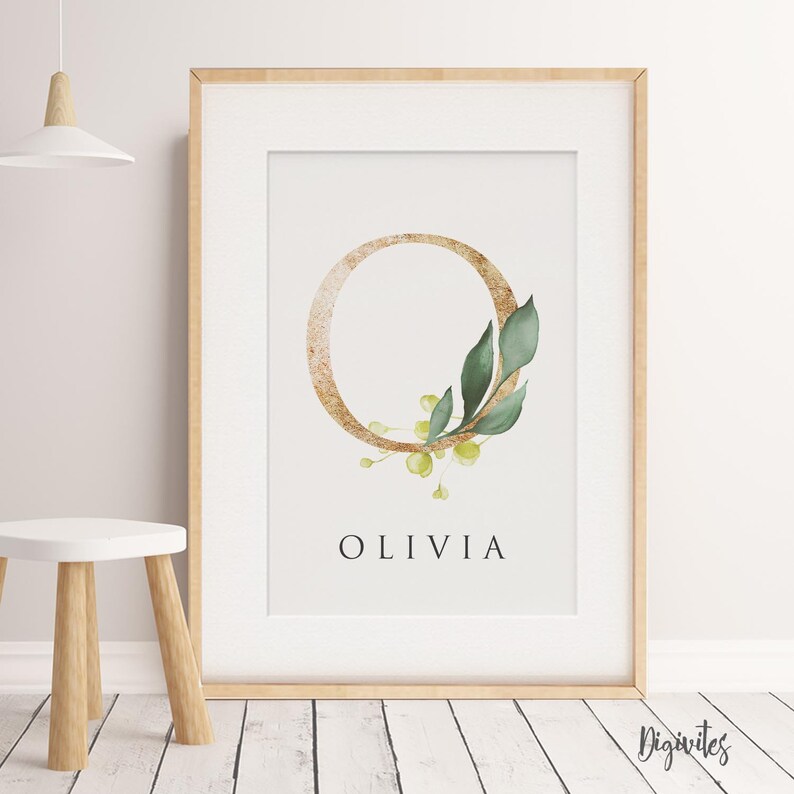 personalised nursery wall art