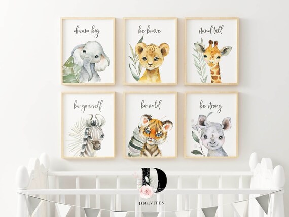 Nursery prints on sale